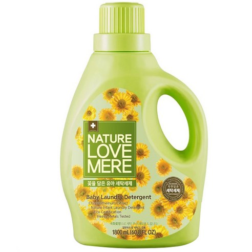 네이쳐러브메레 꽃을 담은 세탁세제 국화꽃향 1800 ml, 1개