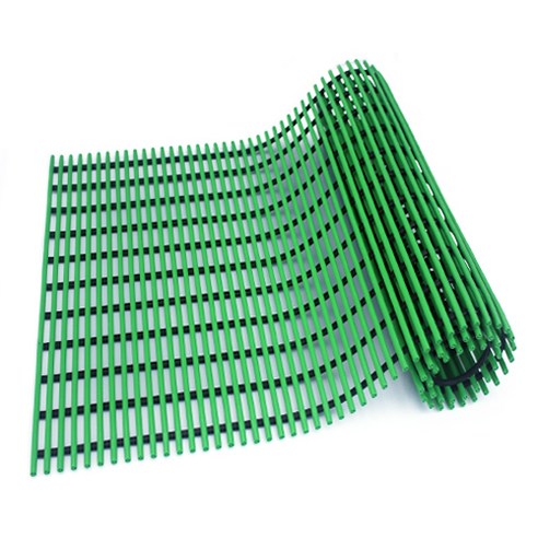 월광매트 튜브형 미끄럼방지매트 90 x 100 cm, 연두색, 1개