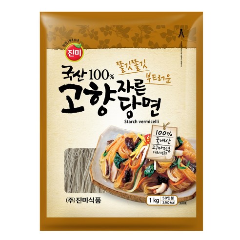 진미 국산고향자른당면, 1kg, 1개