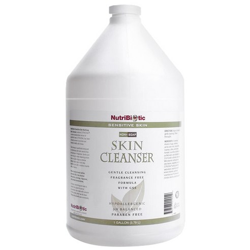 NutriBiotic 스킨 클렌저 센서티브 스킨, 3.79L, 1개