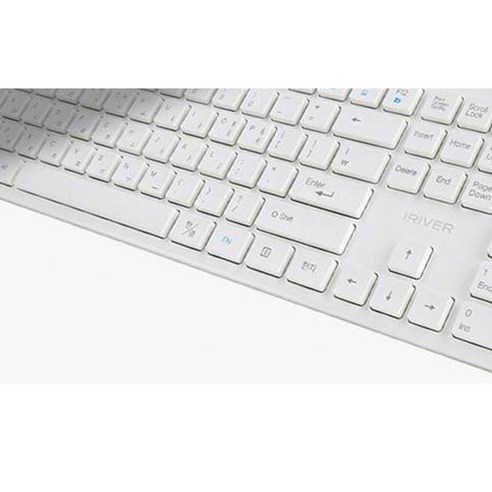 아이리버 USB 아이솔레이션 유선 일반형 키보드, 화이트, IR-K2000W