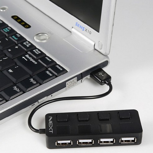 USB 2.0 4Port 무전원허브 NEXT-204UH NEW