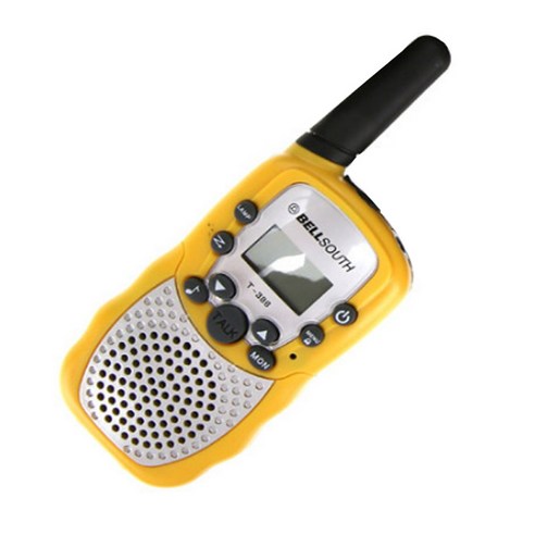 쵸미앤세븐 생활무전기 walkie-talkie 2p, walkie-talkie(옐로우), 2개