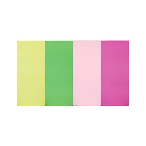 퍼니존 퍼니테라피 피스타치오비비드 유아폴더매트, 피스타치오 + 그린 + 베이비핑크 + 핫핑크