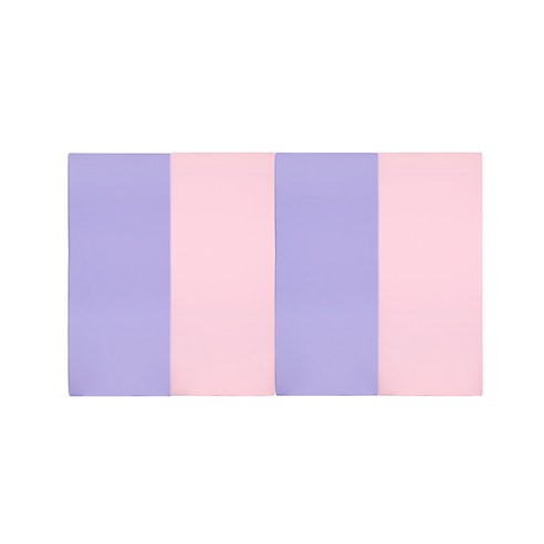 퍼니존 퍼니테라피 바이올렛시리즈1 유아폴더매트, 베이비핑크