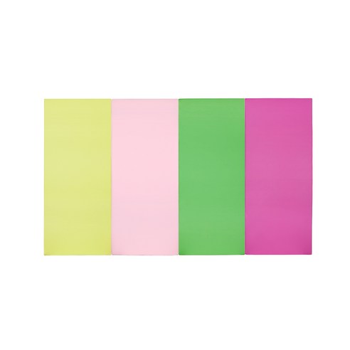 퍼니존 퍼니테라피 유아 폴더매트 피스타치오 비비드 시리즈 2, 피스타치오 + 베이비핑크 + 그린 + 핫핑크