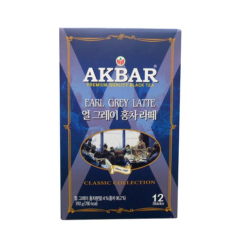 아크바얼그레이홍차라떼192g(16gx12티백), 16g, 12개입, 1개