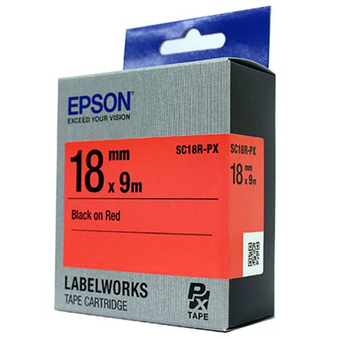 엡손 PRIFIA 라벨카트리지, SC18R, 9m
