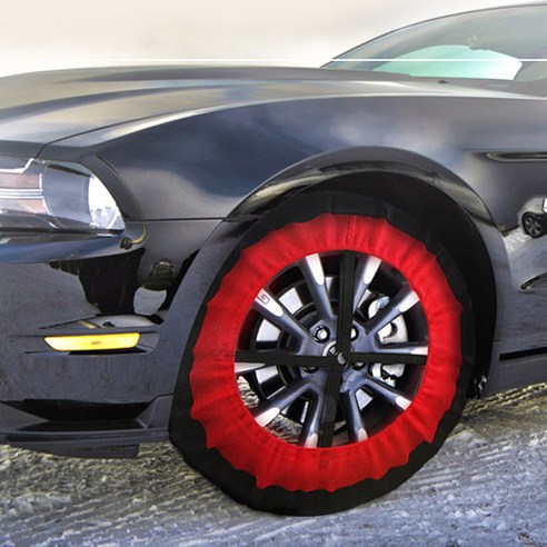 더존 패브릭 우레탄 스노우 체인 2p - 로켓배송, 4% 할인 적용