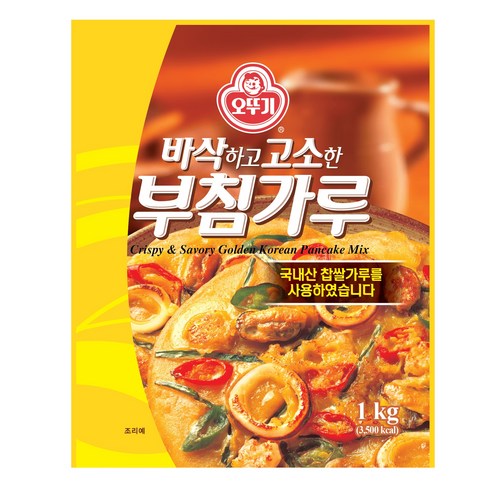 오뚜기 바삭하고 고소한 부침가루, 1kg, 1개