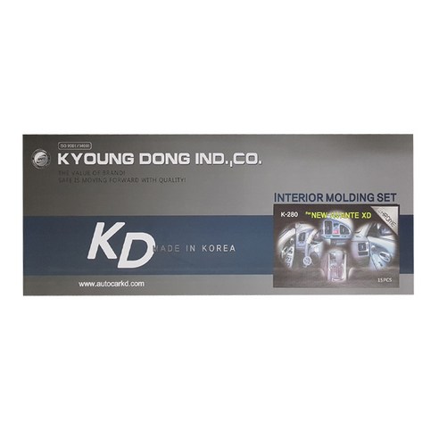경동산업 KD 인테리어 몰딩, 현대 뉴아반떼XD(03년5월~), 1개