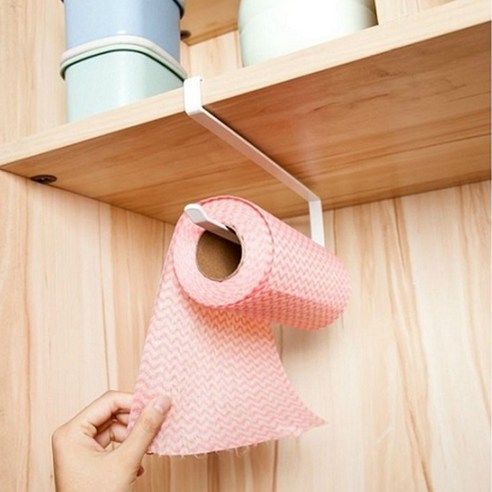 조리대 공간을 절약하고 키친타올을 편리하게 보관하는 영그린 키친타올 걸이