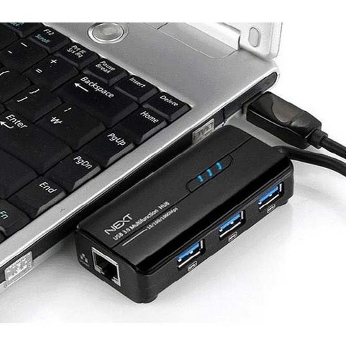 USB 허브와 기가비트 이더넷 어댑터를 결합한 편리한 솔루션