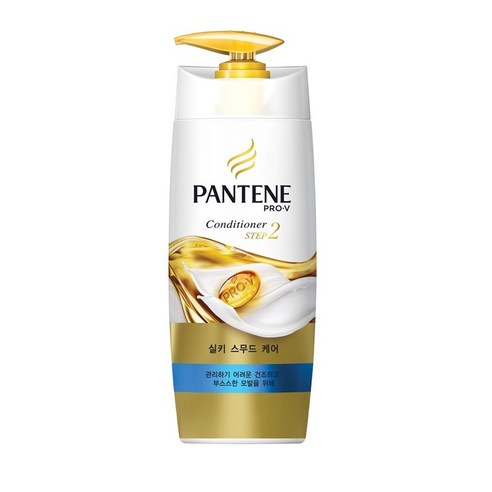 팬틴 실키 스무드 케어 컨디셔닝 린스, 500ml, 1개