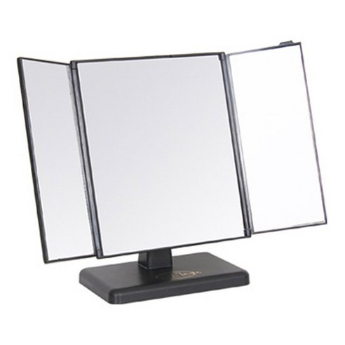 파노라마 3면 사각 탁상용 거울