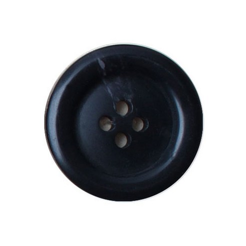 야크코트 단추 23mm, 블랙무광, 10개