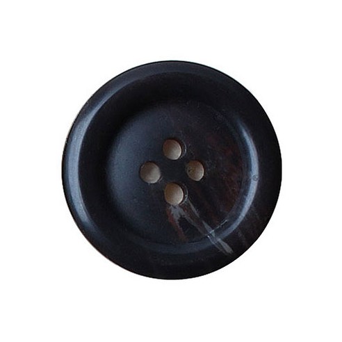 동화상가몰 야크코트 단추 I-2 13mm, 다크브라운무광, 15개입