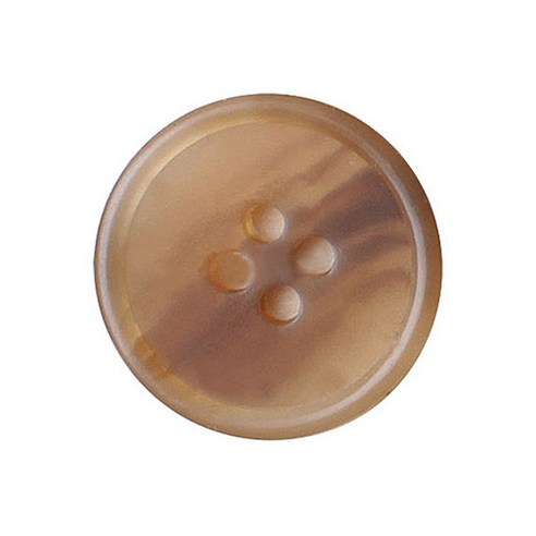 동화상가몰 야크코트 단추 I-1 13mm, 라이트브라운무광, 15개입