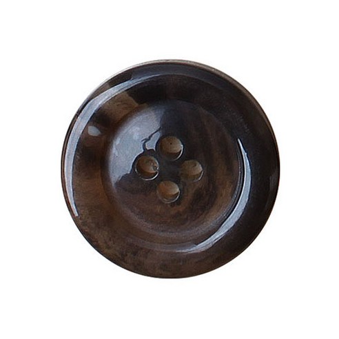 동화상가몰 야크코트 단추 I-2 25mm, 라이트브라운유광, 10개
