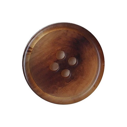 동화상가몰 야크코트 단추 I-1 23mm, 브라운무광, 10개입