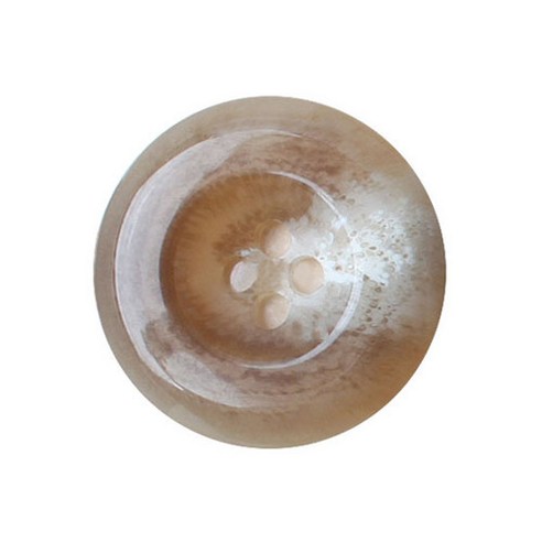 동화상가몰 야크코트단추I 6 18mm, 베이지 유광, 15개입
