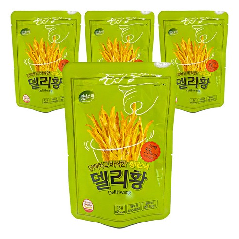 델리황 오리지널맛, 15g, 4개
