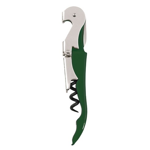 트루 더블 힌지드 코르크 따개 와인오프너, Green, 1개