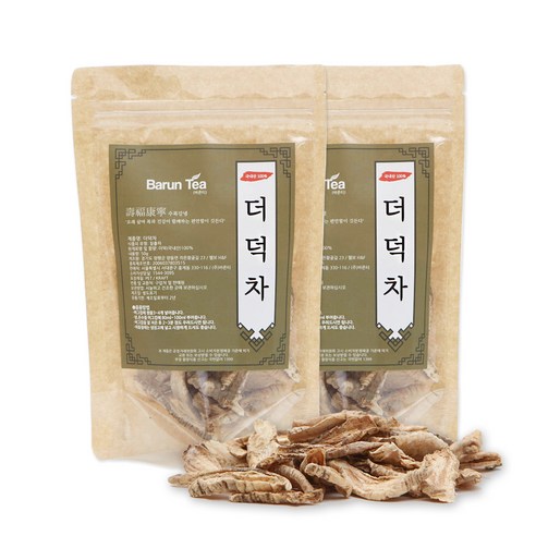 바른티 더덕차, 50g, 1개입, 2개