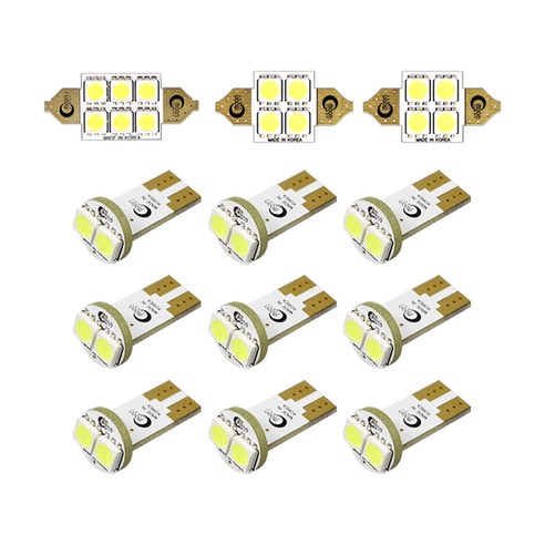 문라이트 차량용 LED 범용실내등 풀세트, 더뉴모하비, 1개