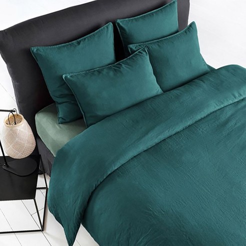 라흐두뜨 엘리나 린넨 이불 커버 F685673, Imperial green