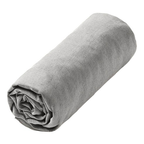 라흐두뜨 린넨 심플 매트리스 커버 F679795, glacier grey