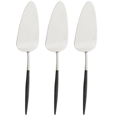 큐티폴 고아 케익 서버, 블랙, 3개