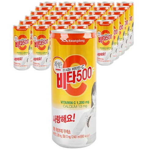 광동 비타500F 음료, 240ml, 30개