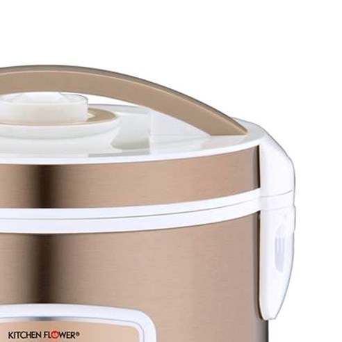 가성비와 편리함으로 갓 지은 밥맛을 책임지는 쿠킨 전기보온밥솥 10인용