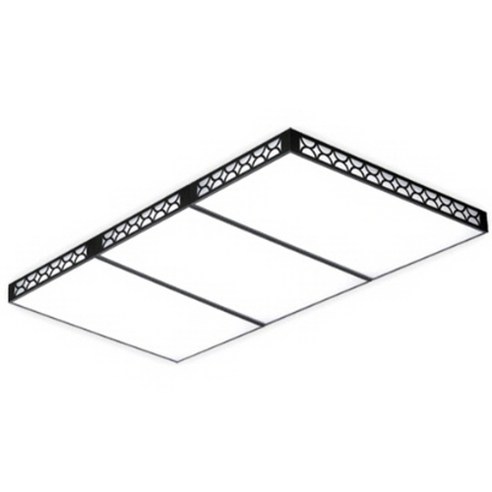 시그마 LED 큐브 거실등 150W 주광색 + 브라켓, 블랙