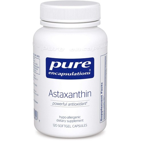 Pure Encapsulations 아스탁산신 소프트젤 캡슐, 1개, 120정