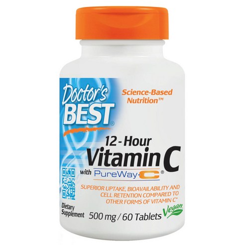 닥터스베스트 12시간 비타민C 500mg 타블렛  60정, 1개