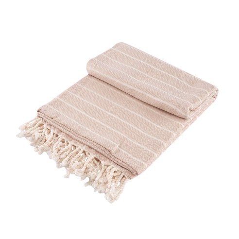 덱타월 터키쉬 비치타월, Ceren Beige, 1개