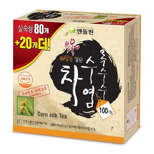 다농원 옥수수수염차 티백, 100개입, 1개
