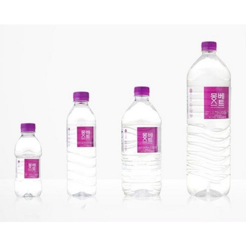 깨끗하고 순수한 물을 편리하게 대량으로 공급하는 몽베스트 2L 생수