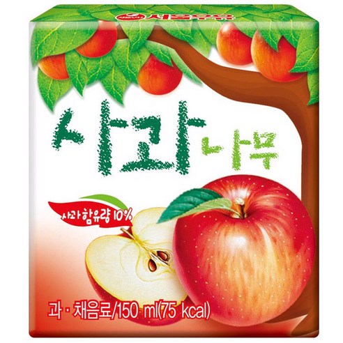 상큼함이 가득, 우리 아이 건강 간식! 서울우유 사과나무 과일주스