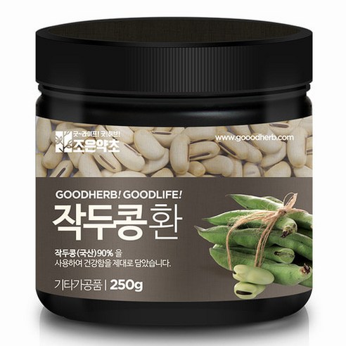 조은약초 프리미엄 작두콩환, 1개, 250g