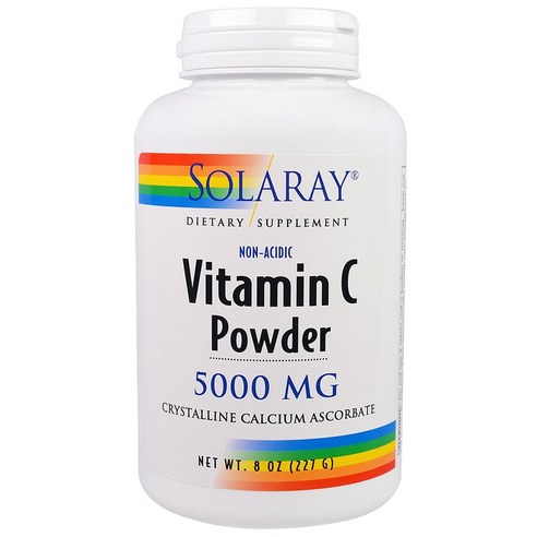 솔라레이 비타민C 파우더 5000mg 227g(8oz), 1개, 227g