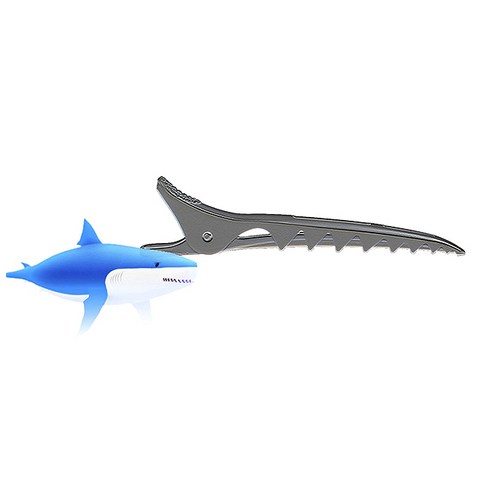 샤크클립 헤어클립 미용실 헤어핀 미용재료 샤크클립(10개), 랜덤 발송, 10개