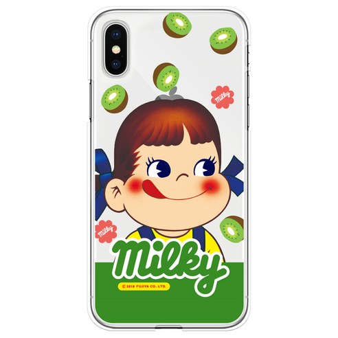 페코짱 milky 페코 클리어 스마트폰 케이스