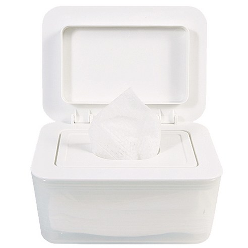 히키스 심플 물티슈 디스펜서 White, 화이트, 1개