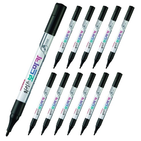 모나미 화이트 보드마카 FINE, 검정, 12개팩
미술/화방용품 모나미 화이트 보드마카 FINE, 검정, 12개팩
미술/화방용품