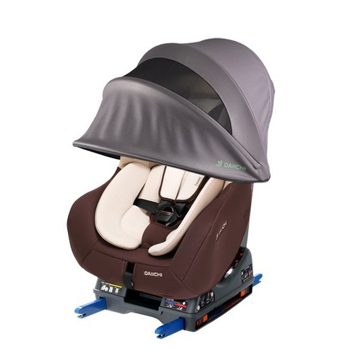 다이치 듀웰 시즌2 ISOFIX 카시트 분리형 + 선바이저 L, 오가닉 베이지