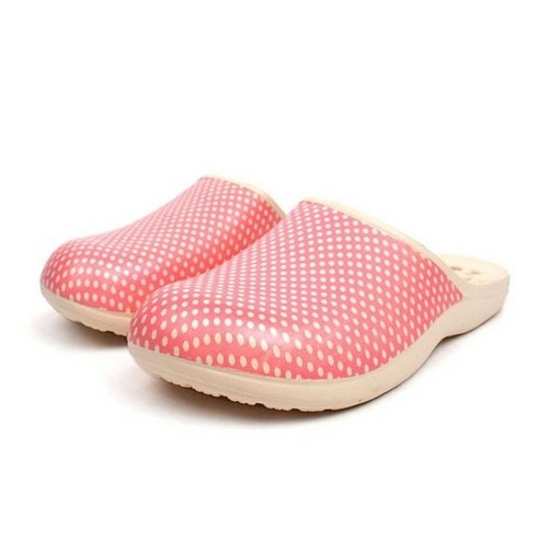 [갓슈] GODSHOE 실내 거실 욕실슬리퍼 사무실슬리퍼 핑크 5.땡땡이욕실화