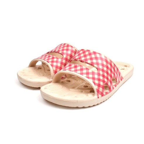 [갓슈] GODSHOE 실내 거실 욕실슬리퍼 사무실슬리퍼 핑크 16.지압체크